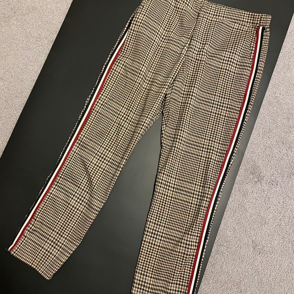Plaid Striped Pants - Picture 2 of 6